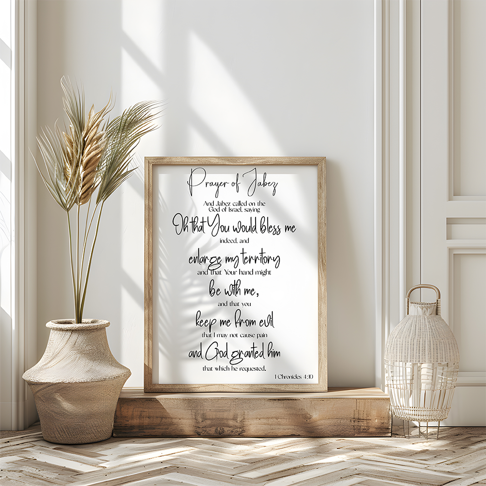 Prayer of Jabez Poster