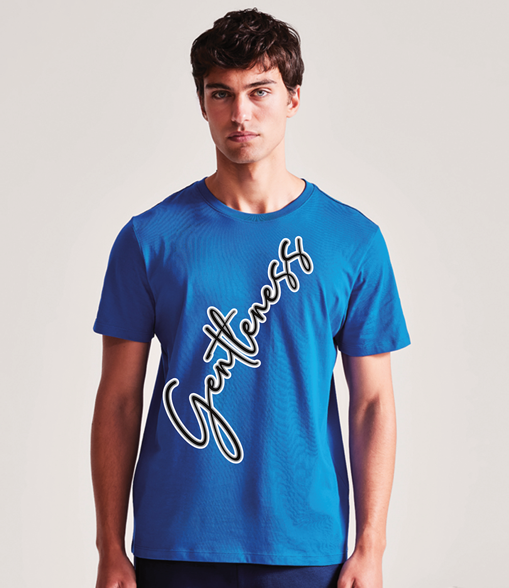 T-Shirt Gentleness Royal Blue(M) 2