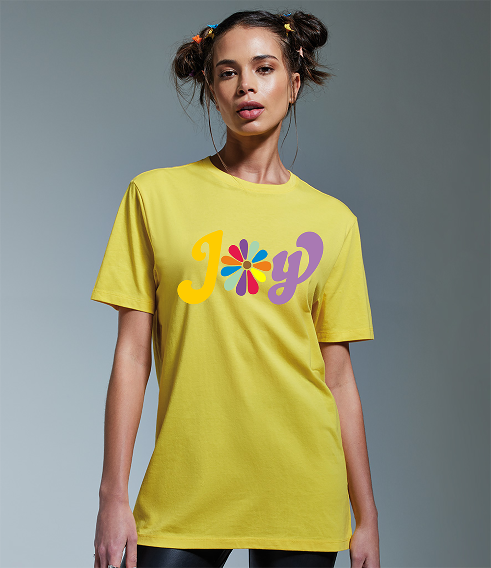 T-Shirt Joy Yellow 1(L)